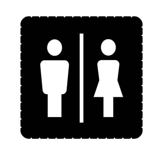 Piktogramm WC Damen/Herren